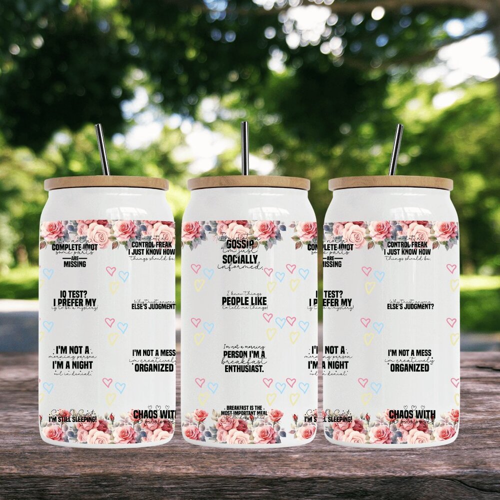 16 oz CAN TUMBLER WITH BAMBOO LID